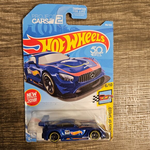 Hot Wheels 50th Anniversary - 16 Mercedes-AMG GT3 -- ITEM #2078 - Picture 1 of 2